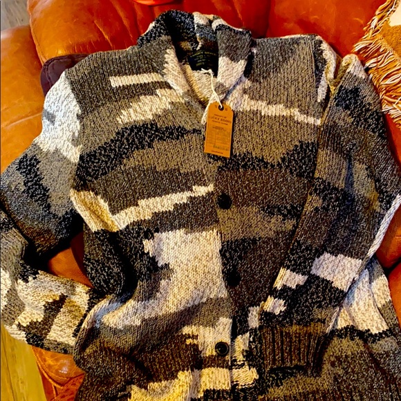 Lucky Brand button front cardigan sweater NWT